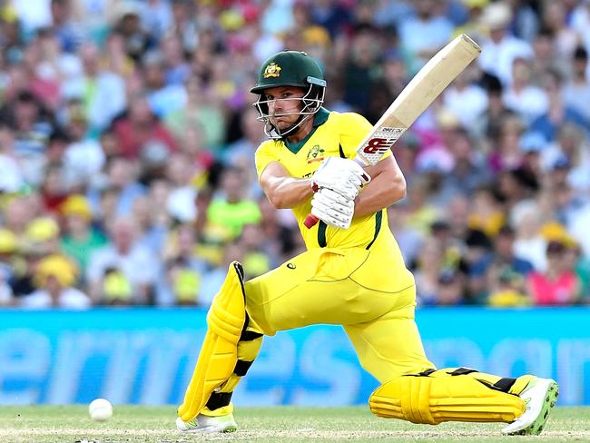 Limited-over leadership contender Aaron Finch. Picture: Getty Images