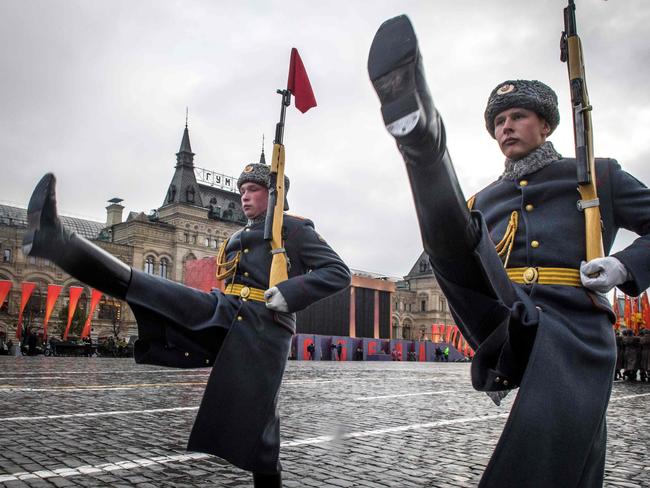 A green and gold army of up to 10,000 fans will join the Socceroos on the road to Russia. Picture: AFP /Mladen Antonov