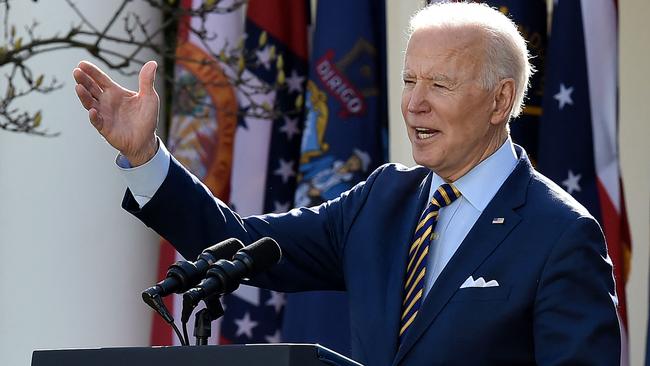 US President Joe Biden. Picture: AFP