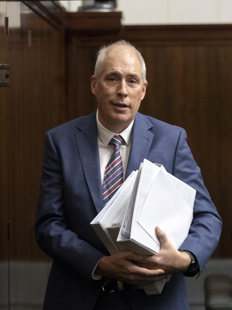 Minister Nick Duigan. Parliament Question Time Picture: Chris Kidd