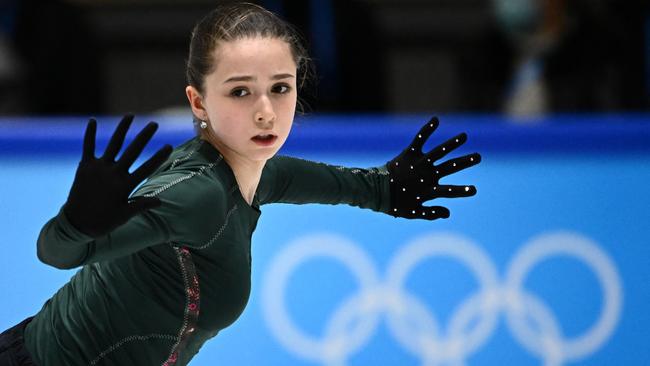 Russia's Kamila Valieva will skate for gold despite testing positive for a banned substance. Picture: Anne-Christine Poujoulat/AFP