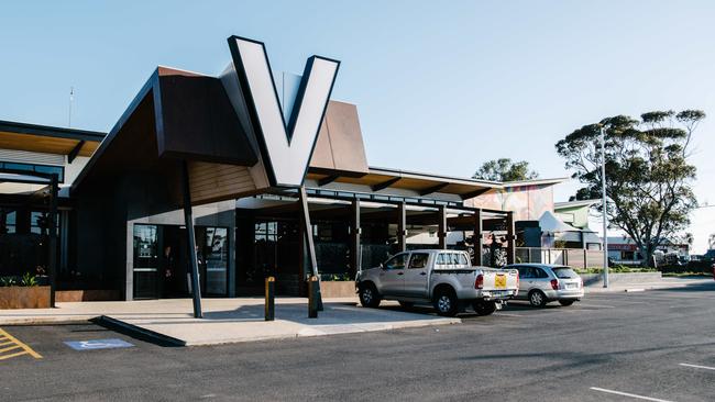 The V Hotel on Old Port Wakefield Rd, Virginia, was robbed at gun point on October 9, 2019. Picture: AAP Image/Morgan Sette