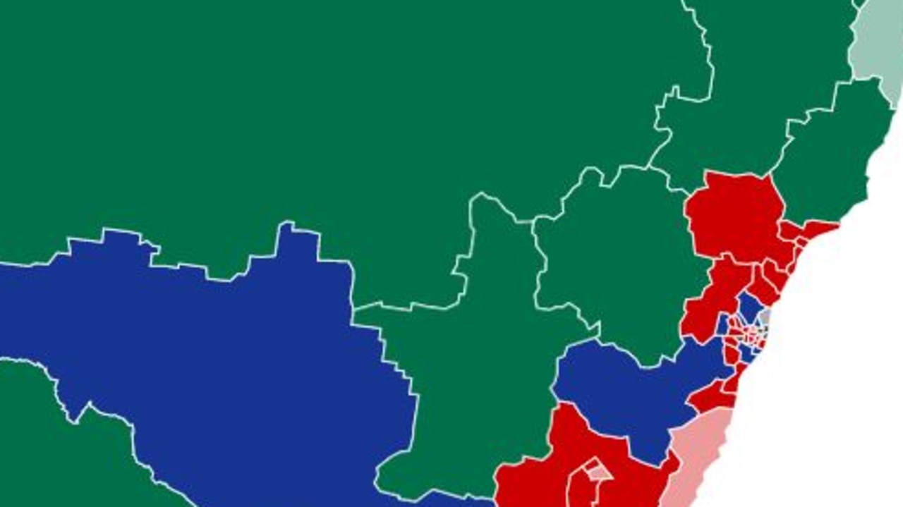 Three seats remain in doubt in NSW.