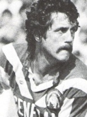 Tim Pickup, in his playing days with Canterbury Bankstown. Picture: Canterbury Bulldogs