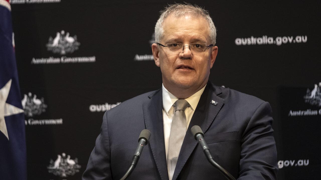 Prime Minister Scott Morrison said the code would be mandatory. Picture: Gary Ramage