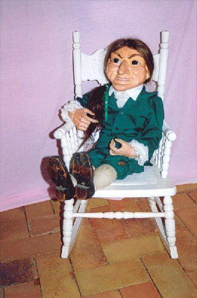 HAUNTED OBJECT: Letta Me Out doll is the world&#39;s second most haunted object.