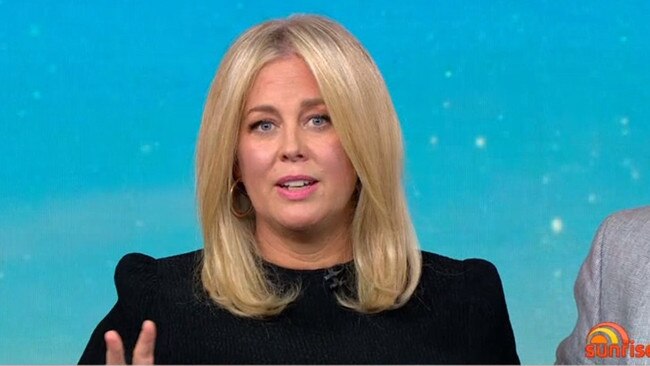 Samantha Armytage on her last day hosting Sunrise.