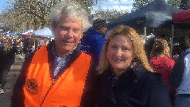 Post from Paul Bunney's facebook page, with Rebekha Sharkie MP  . Picture: Facebook/Paul Bunney