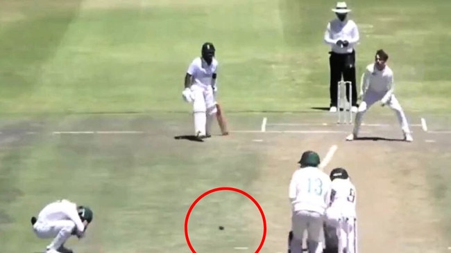 It was the craziest run-out ever.