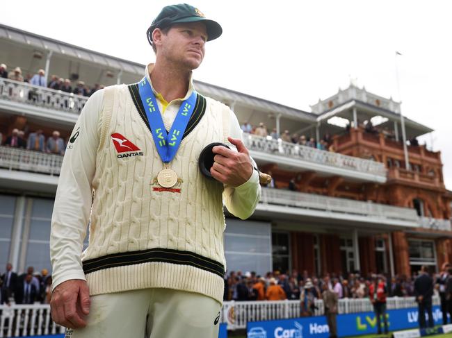 Ahead of his 100th test match Smith says he still loves the game. Picture: Ryan Pierse/Getty Images