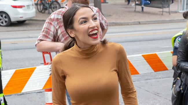 New York Democrat Alexandria Ocasio-Cortez is one proponent of MMC on the left of American politics. Picture: AFP