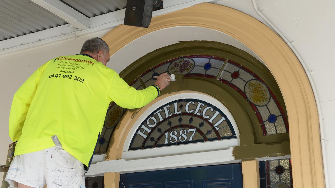 Renovation of the Ipswich Jets Leagues club in 2018. Picture: Rob Williams