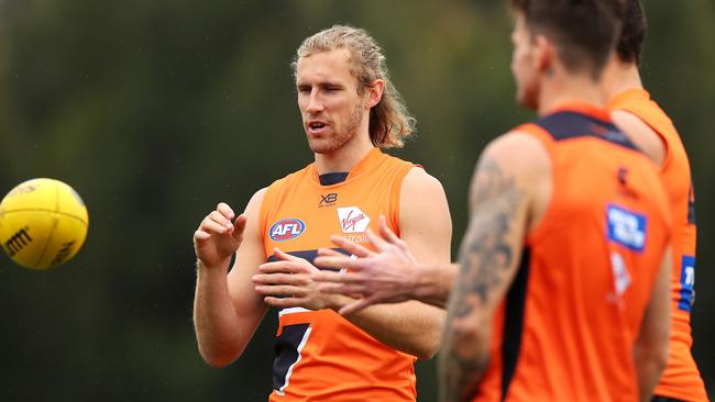 Nick Haynes trains last week. Picture: Getty Images