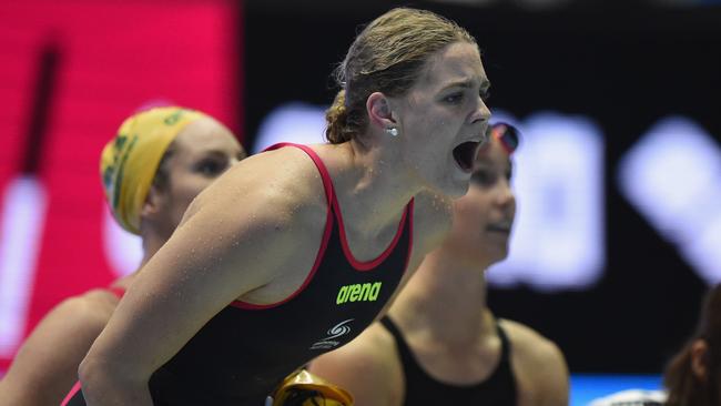 Shayna Jack won the women’s 200m freestyle.