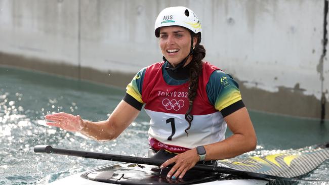 Gold medal-winning canoeist Jessica Fox. Picture: Getty Images