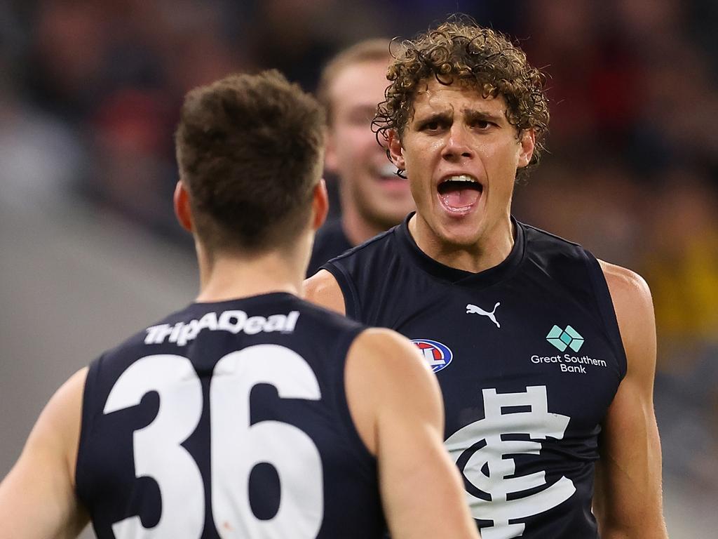 Charlie Curnow Kicks Nine Goals As Carlton Beat West Coast By 108   13f020af38c6ad010053deae6ceb0b2e