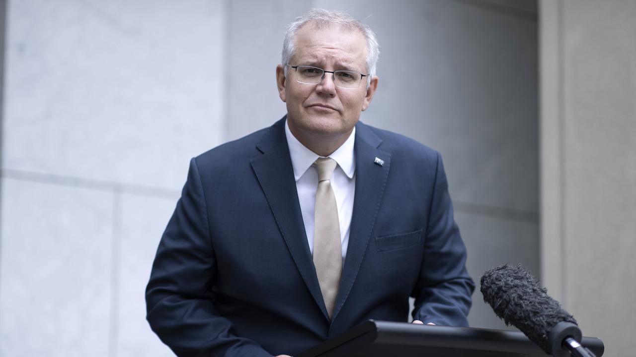 Scott Morrison convened an emergency meeting of the National Cabinet to discuss the mutant strain. Picture: NCA NewsWire / Gary Ramage