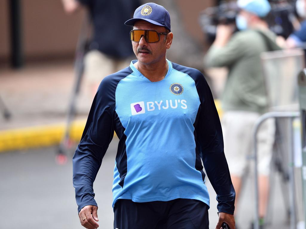 Former India head coach Ravi Shastri. Picture: Saeed Khan/AFP