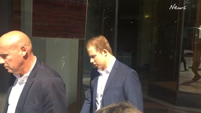 Kyle Daniels appears at Sydney's Downing Centre