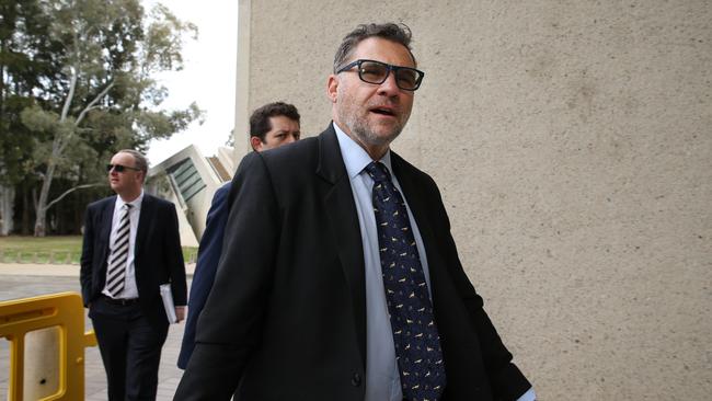 Robert Newlinds at the High Court in Canberra. Picture Gary Ramage