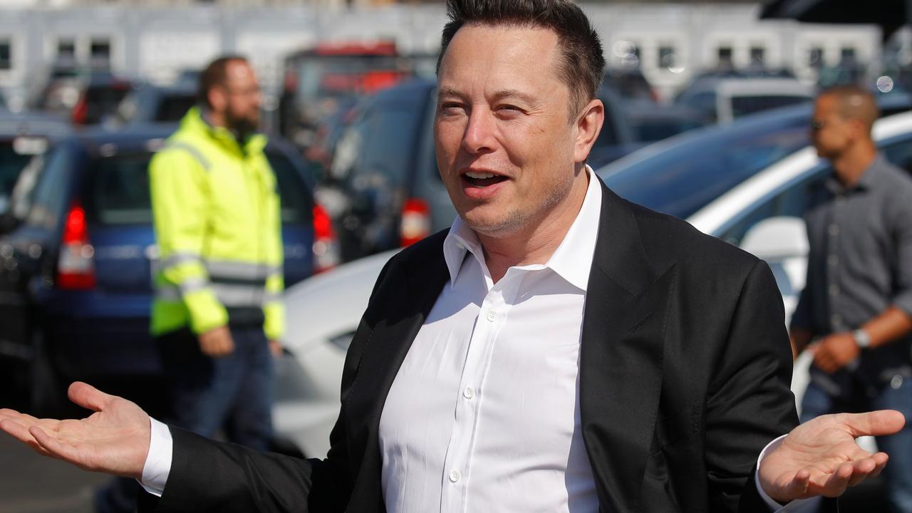 Tesla CEO Elon Musk announced his company had spent $US1.5 billion on bitcoin but has warned others not to invest their life savings. Picture: Odd Andersen/AFP