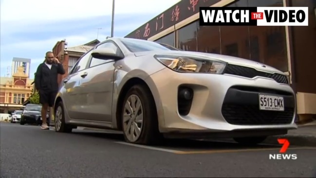 Adelaide tyre-slashing spree (7NEWS)