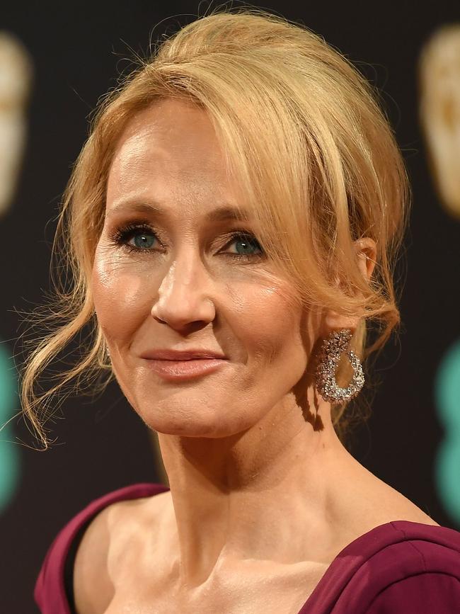 British author J. K. Rowling.