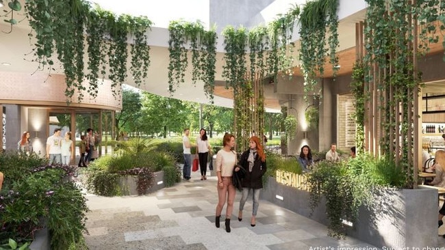 Development application for Stockland’s Aura community city centre revealed. Picture: Stockland.