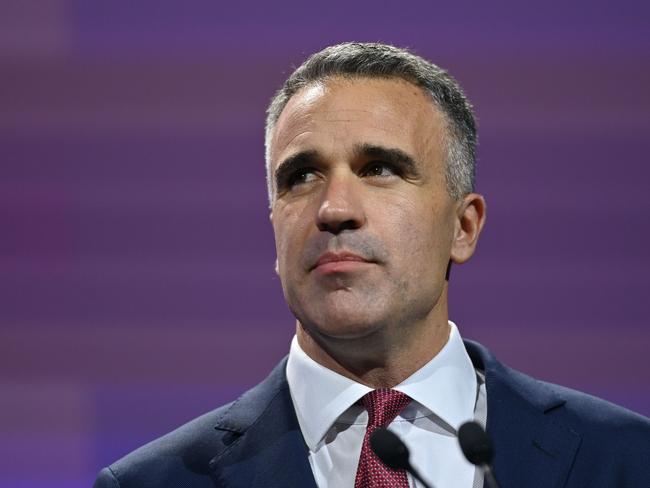 25/6/24. Premier Peter Malinauskas announcing South Australia's Housing Roadmap in a major speech at the Adelaide Convention Centre.Picture: Keryn Stevens