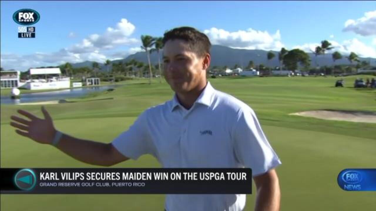 Aussie Vilips claims his first USPGA win