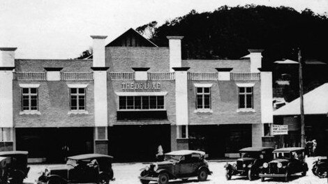 The former De Luxe Theatre building, now the Old Burleigh Theatre Arcade, is being incorporated into a new tower. Pic: Gold Coast Libraries (Local Studies Collecion)