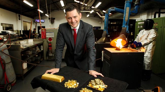 ABC Bullion Australia general manager Jordan Eliseo. Picture: Hollie Adams