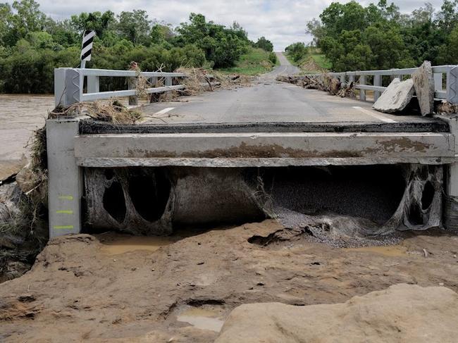 Bowen River bridge disaster.