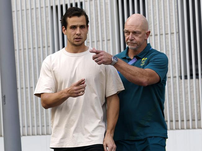 NCA. PARIS FRANCE 2024 OLYMPIC GAMES. Australian mens hockey player Tom Craig was arrested for allegedly buying cocaine on the streets of Paris on Tuesday night. Tom walks free from a Paris Police station.  Picture: Michael Klein