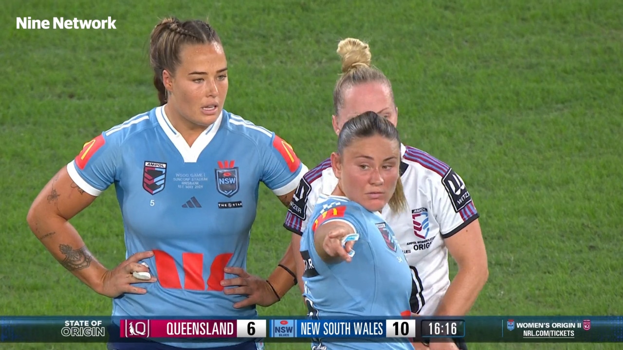Eye gouge allegation mars women's Origin opener