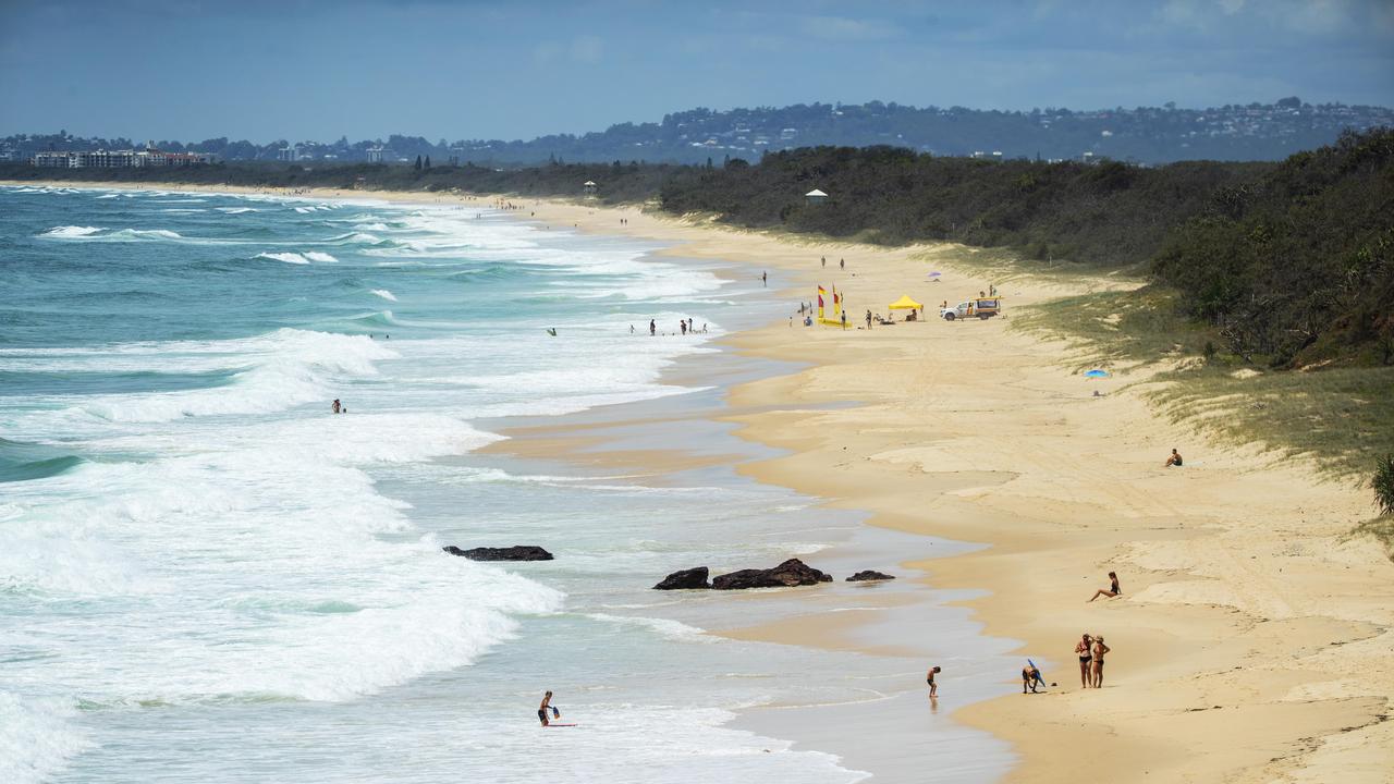 Yaroomba beach looking south from Point Arkwright. Photo: Lachie Millard