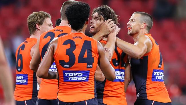 It’s great to see Ryan Griffen finding form for GWS after a long list of injuries. Picture: Getty