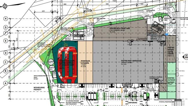 The South Lismore site is expected to grow by 2800sq m.