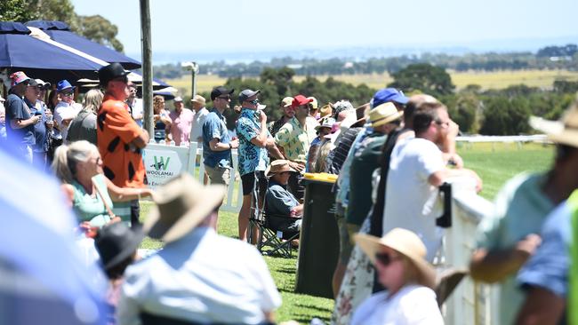 Racegoers at the Woolamai Cup 2024. Picture: David Smith