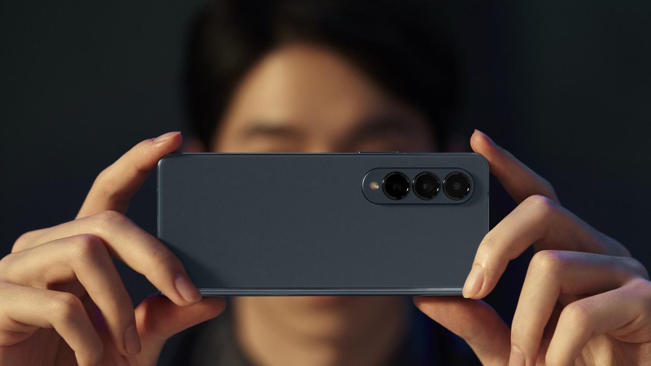 Samsung's fourth generation folding smartphone, the Galaxy Z Fold4, features more powerful cameras.