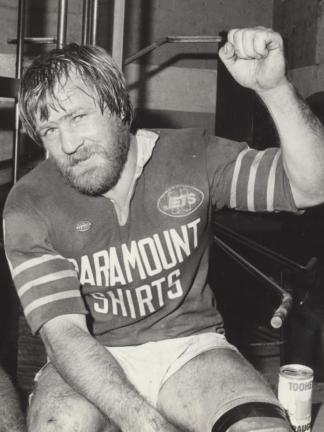 Tommy Raudonikis in his early years as a rugby league player. Picture: Supplied