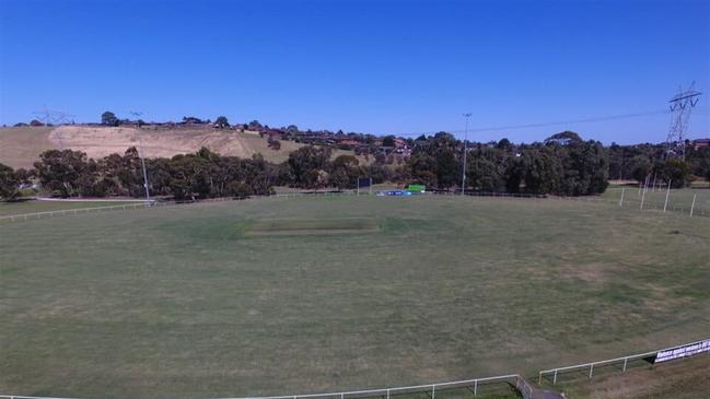 The running track near Jacana Reserve.