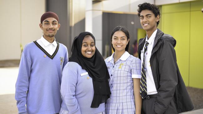 Jasanpreet Singh, Asma Hussein, Jesse Manoa and Shah Ortell.