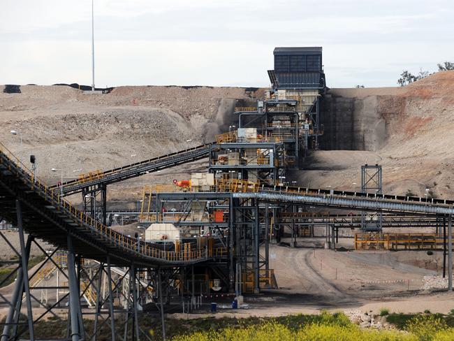 Photographer: Simon Bullard. Whitehaven Mines official Opening at Maules Creek NSW.