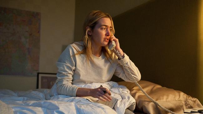 Kate Winslet as Dr Erin Mears in the thriller Contagion.