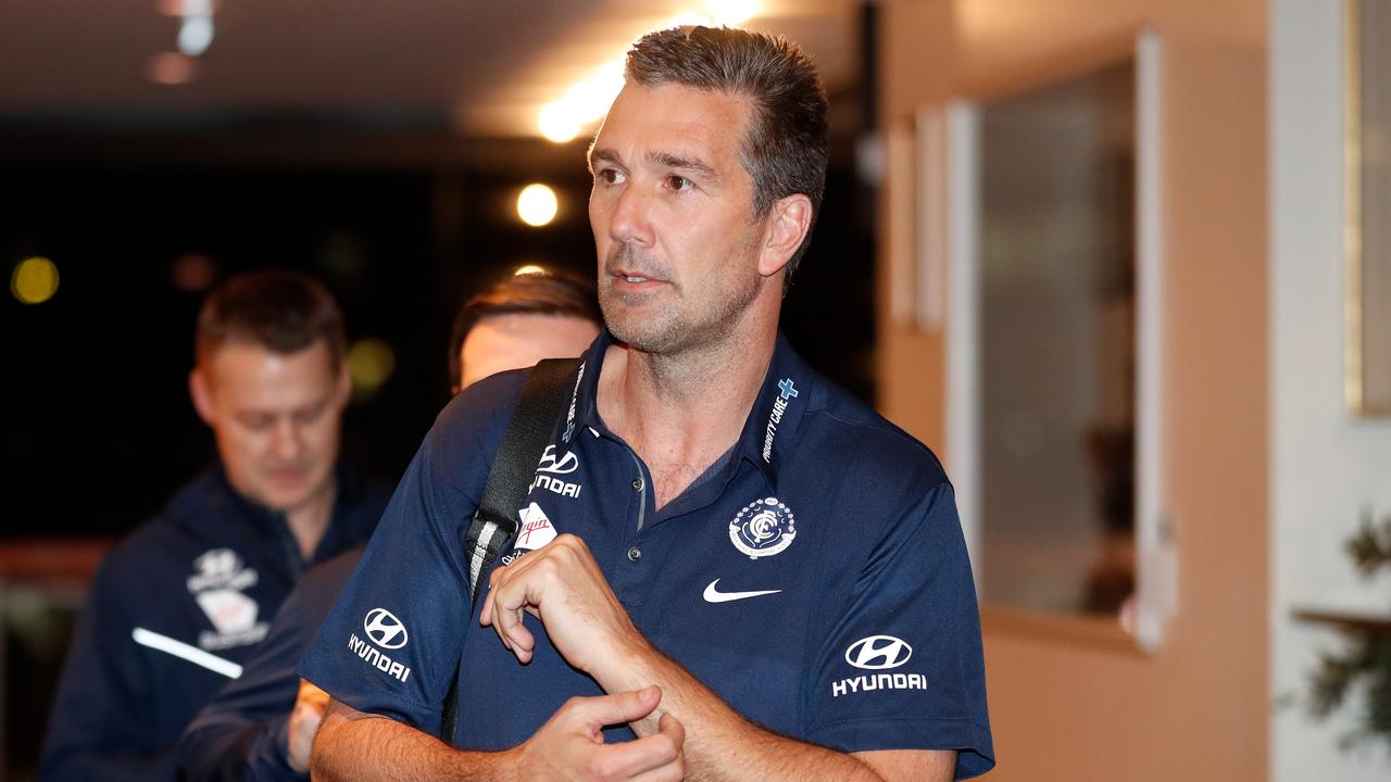 All positions are under review, including that of Blues list manager Stephen Silvagni. Pic: Getty Images