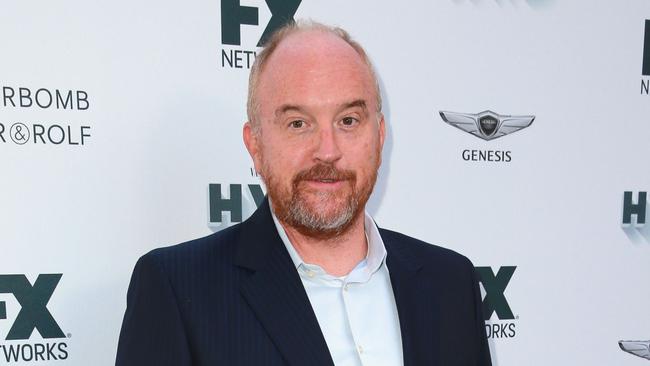Louis C.K. has apologised — but insisted he always asked before exposing himself to women. Picture: GETTY