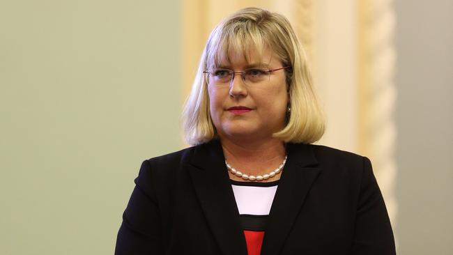 Local Government Minister Ann Leahy announced that Townsville Mayor Troy Thompson had been suspended for 12 months in November. Picture: Annette Dew