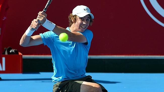 carencia sin cable Fobia Australian youngster Jordan Thompson almost upsets Richard Gasquet at  Kooyong | Herald Sun