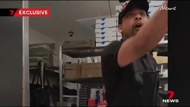 Domino's store owner throws pizza at Mount Gambier grandmother (7NEWS)